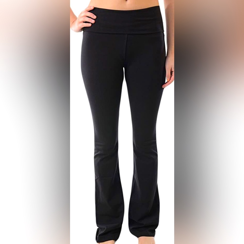 T party yoga pant black embellished side leg
